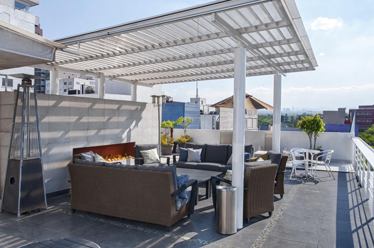Lombardo Suites Mexico-stad Buitenkant foto